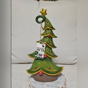 Dr. Seuss The Grinch Whoville Christmas Tree Resin 14 Inches